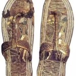 A woman Egyptian’s sandals