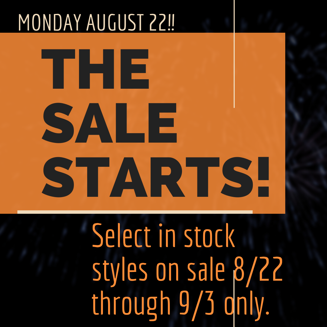 Monday August 22 The Sale Starts poster